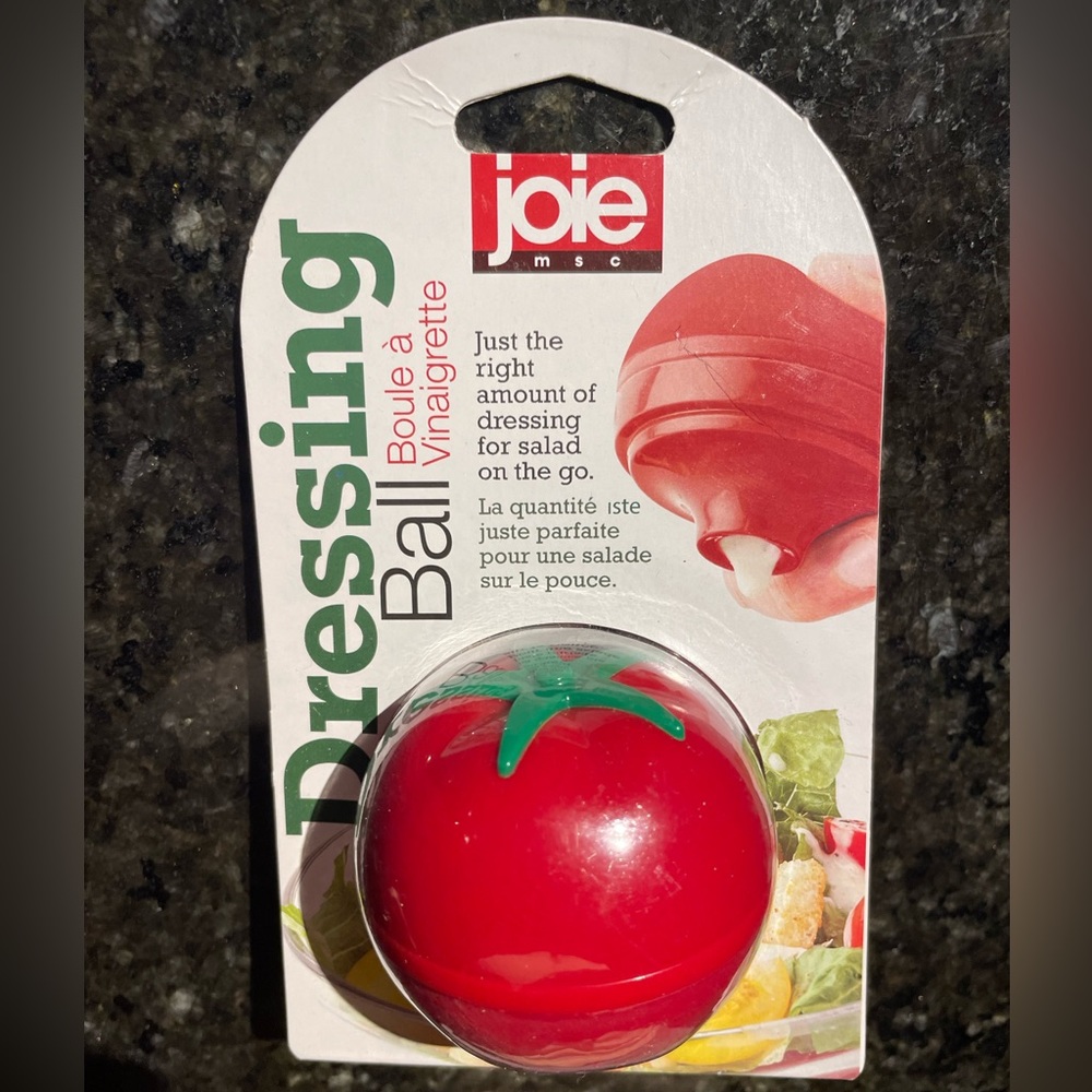 Salad Dressing or Ketchup Ball to pack with Lunch